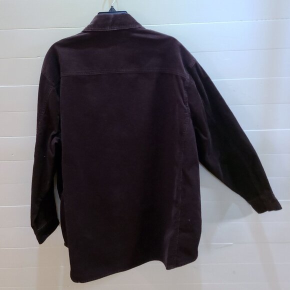 Womens Heavyweight Relaxed Corduroy Shirt - Picture 3 of 5